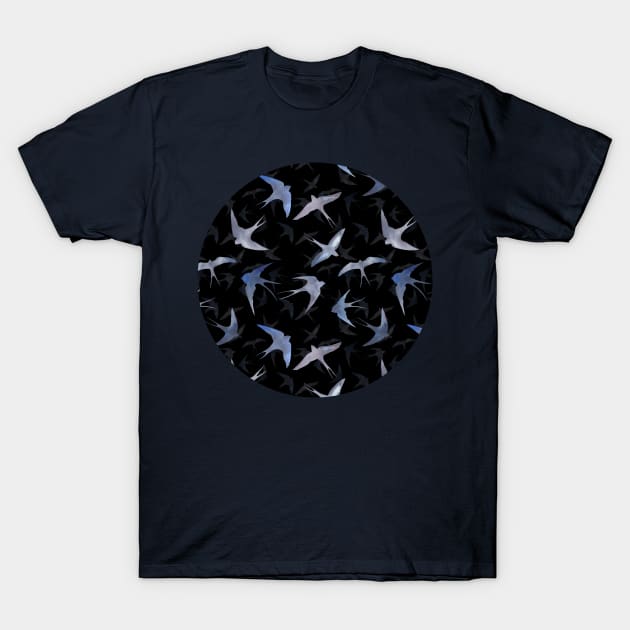 swallows T-Shirt by Irina_Reznikova